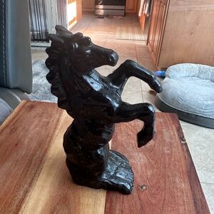 Horse made of Coal